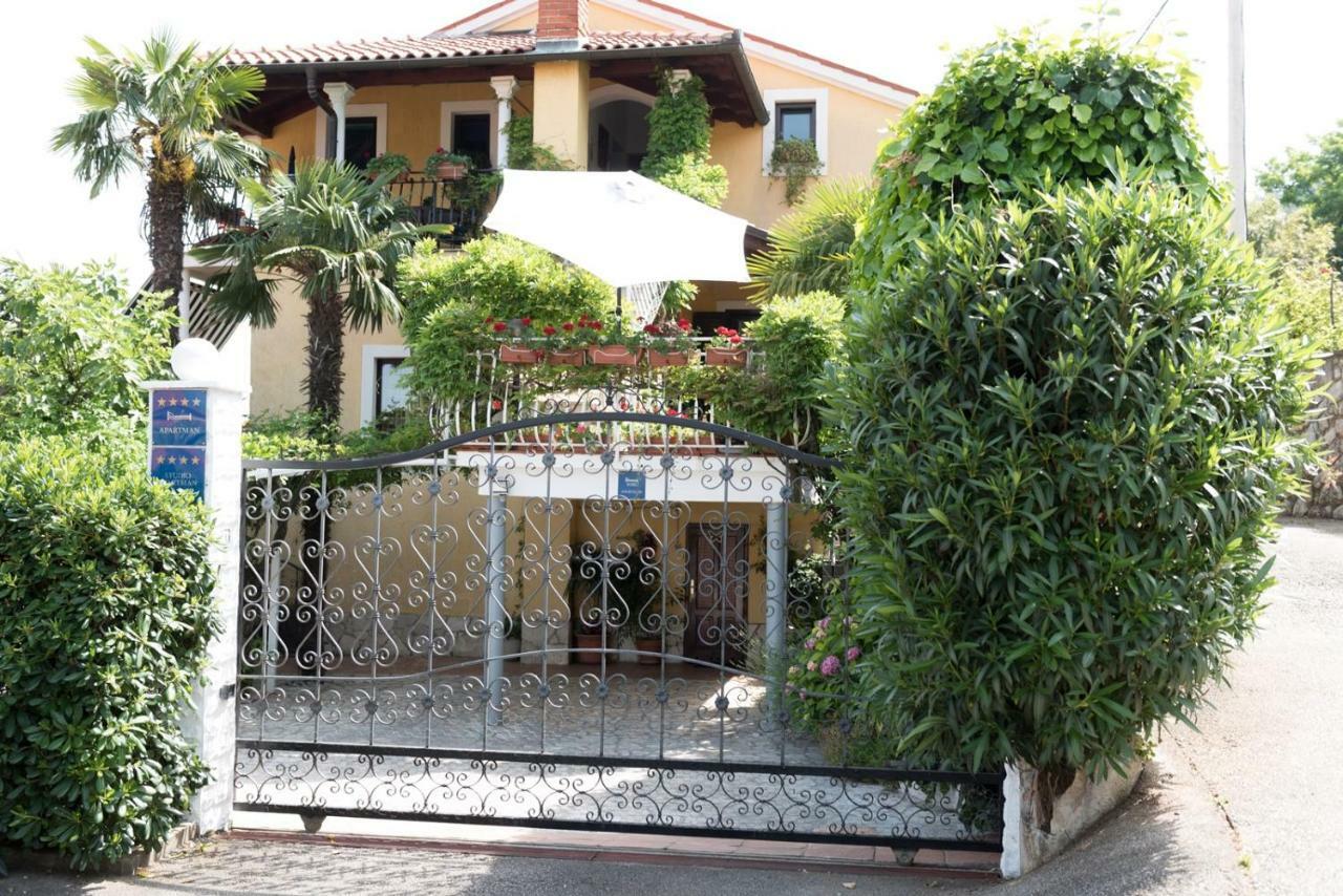 Apartments Villa Zara Ловран Екстер'єр фото